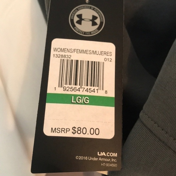 NWT Under Armour Hooded Full zip Jacket - Picture 4 of 5